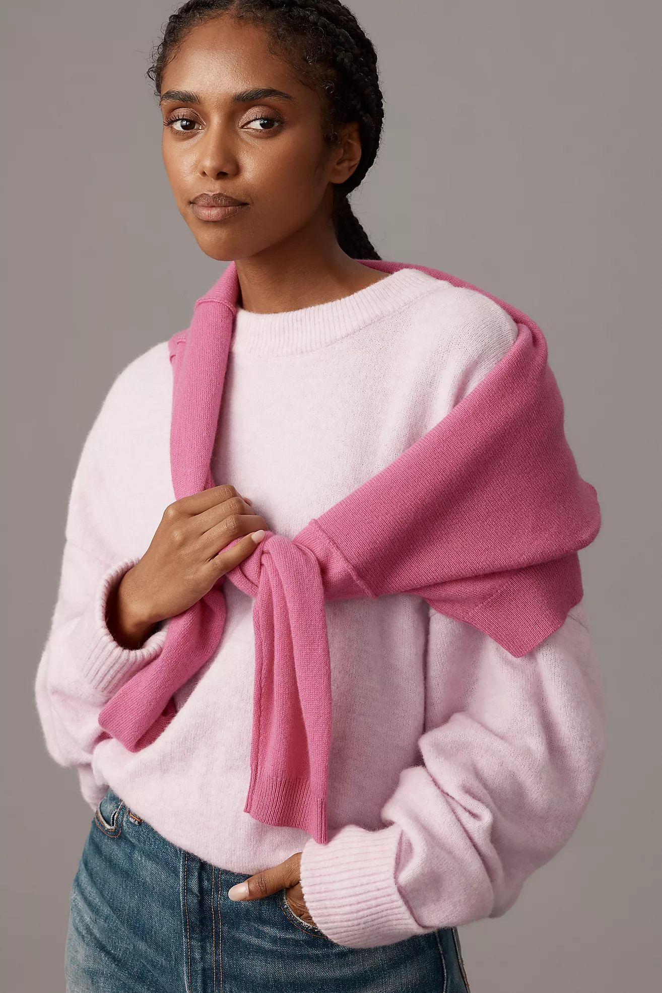 The Juno Crew-Neck Sweater by Pilcro | Anthropologie (US)