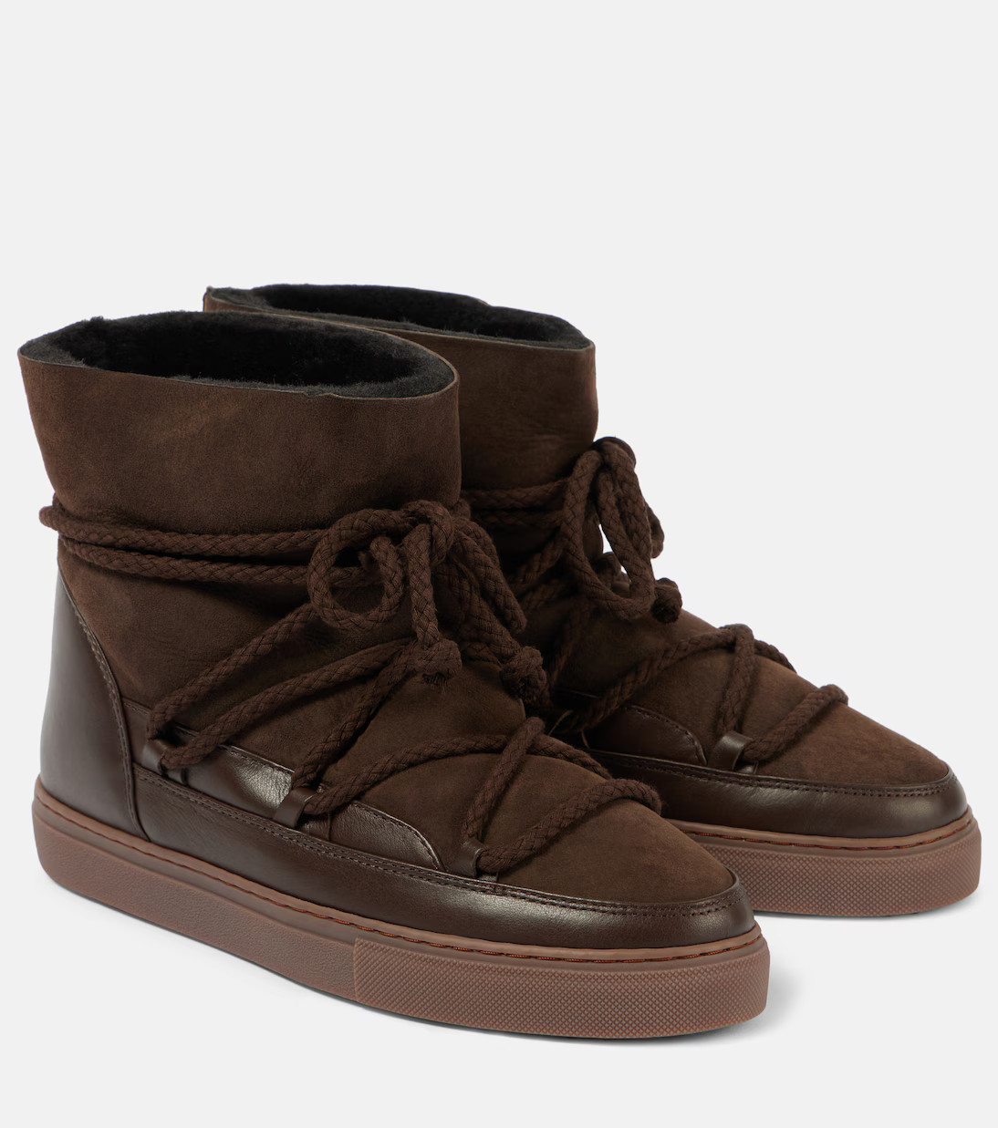 Classic leather snow boots | Mytheresa (UK)