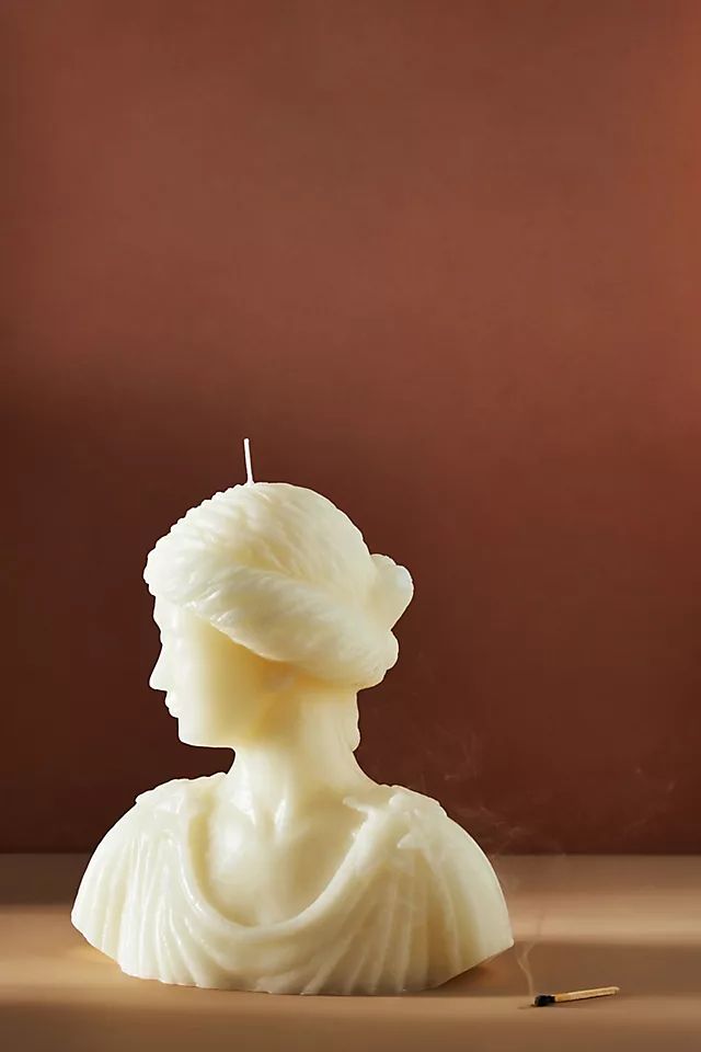 Roman Bust Candle | Anthropologie (US)