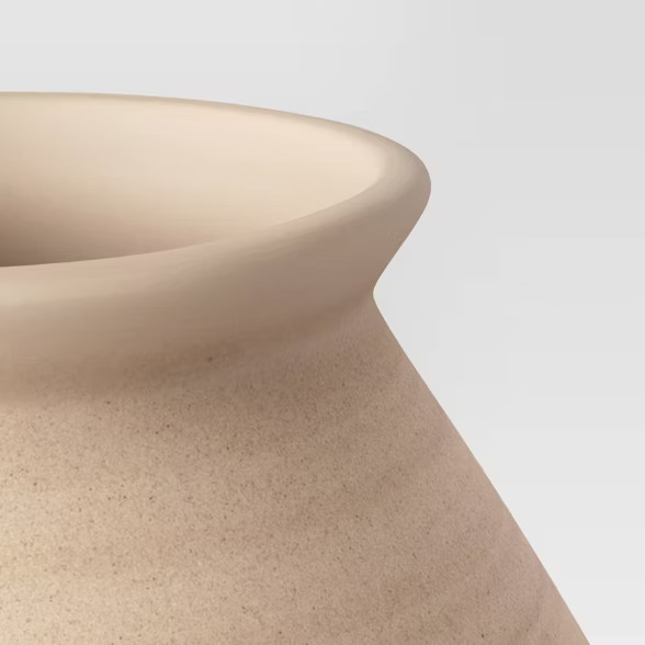Medium Sandy Modern Vase - Threshold™ | Target