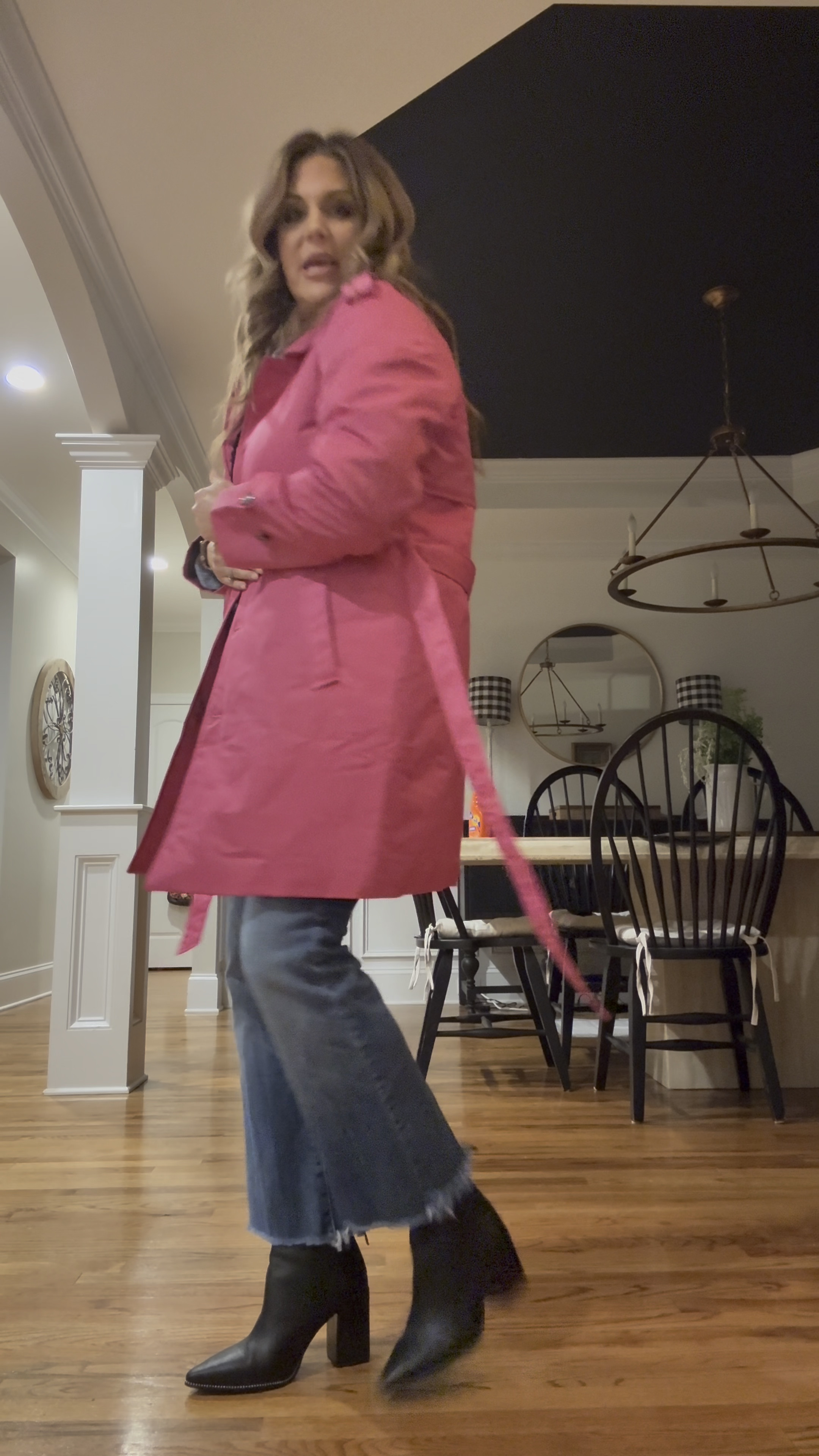 The prettiest pink coat! Great for spring! Very flattering cut. Fits TTS 

#LTKOver40 #LTKMidsize #LTKSeasonal