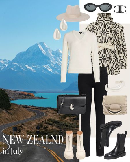 A perfect outfit for a trip to New Zealand in July. 

Denim, top, cowboy hat, ankle boots, boots, sunglasses, sun hat, travel outfit, travel look, bag, cross body bag, belted jacket

#LTKover40 #LTKstyletip #LTKtravel
