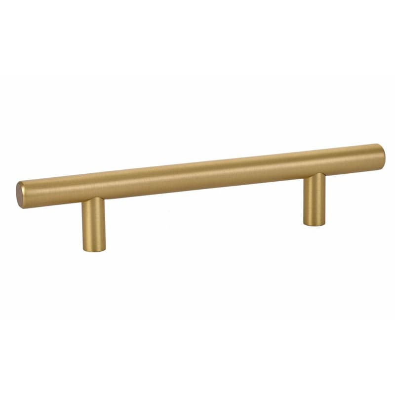 Emtek 86361 Brass Bar 5 Inch Center to Center Cabinet Pull from the Contemporary | Build.com, Inc.
