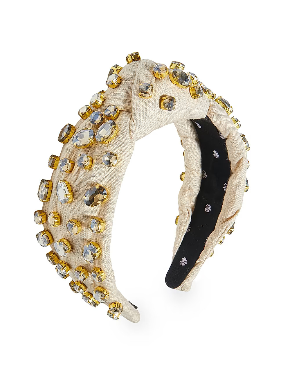 Crystal-Embellished Fabric Knotted Headband | Saks Fifth Avenue