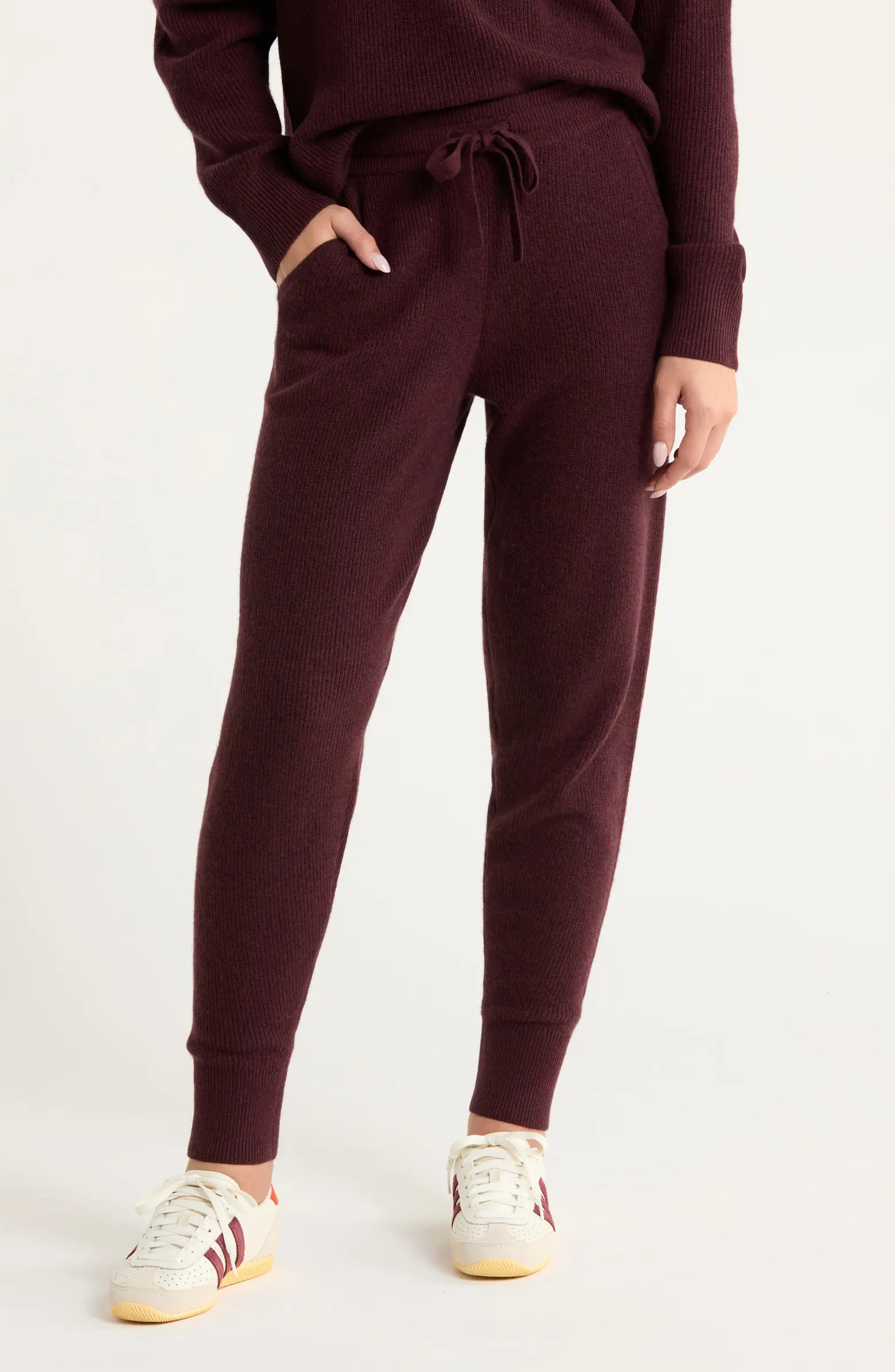 Wool & Cashmere Knit Joggers | Nordstrom