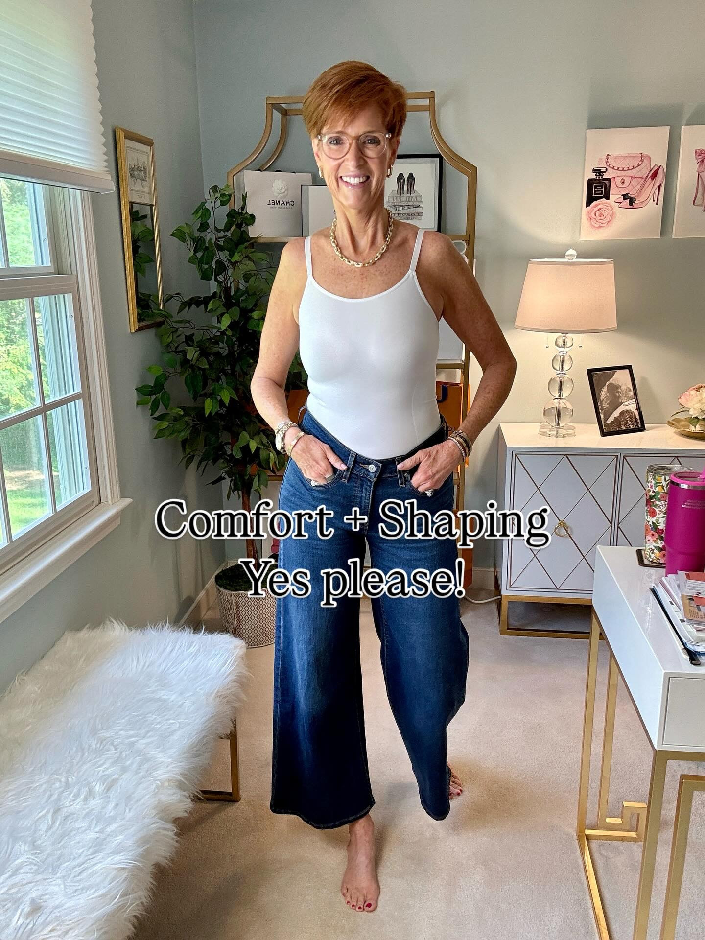 ✨ Confidence Starts from Within! ✨ #ad 
 Ladies, if you’re looking for the ultimate in comfort and shaping that you can wear all day, every day, these Shapermint essentials are game-changers.
👚 The All Day Everyday Scoopneck Cami, Tank Cami, Short Sleeve Top, and Convertible Strapless Bandeau Bra are designed to give you the support and confidence you deserve while effortlessly smoothing your tummy, back, and arms. Made with opaque, breathable fabric, you can wear these both as base layers and as stylish outerwear – it’s the versatility we’ve been waiting for!

👗 Why You’ll Love Them
* Comfort all day long
* Flattering fit for every body
* Perfect for layering or wearing solo
* Confidence boost every time

Whether you’re looking to add a little extra smoothness under a dress or want a cami that can double as a top—Shapermint has you covered. These are my go-to staples for a smooth, comfortable foundation.

💬 I want to hear from you! Which piece do you need in your wardrobe to take your everyday style to the next level? Drop a comment below and let me know! 👇

👇 Shop these essentials in my LTK shop linked in my bio – Get the confidence boost you deserve! 🌟 Don’t forget to save this post for easy shopping later, and tag a friend who needs to see these! 

Shapewear essentials, wardrobe staples, comfortable shaping, confidence boost, everyday essentials, shapewear for women over 40, comfortable fashion for women

#Shapewear #ConfidenceBooster #EverydayEssentials #ComfortableStyle #TimelessWardrobe #FashionOver40 #StyleForTallWomen #Shapermint #WardrobeStaples #ElevatedBasics

#LTKFindsUnder100 #LTKStyleTip #LTKOver40