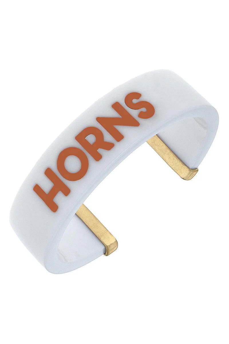 Texas Longhorns Resin Cuff Bracelet | CANVAS