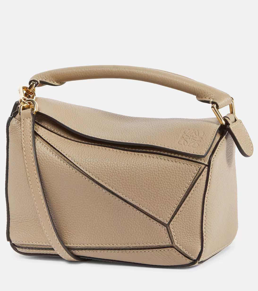 Puzzle Mini leather shoulder bag | Mytheresa (UK)