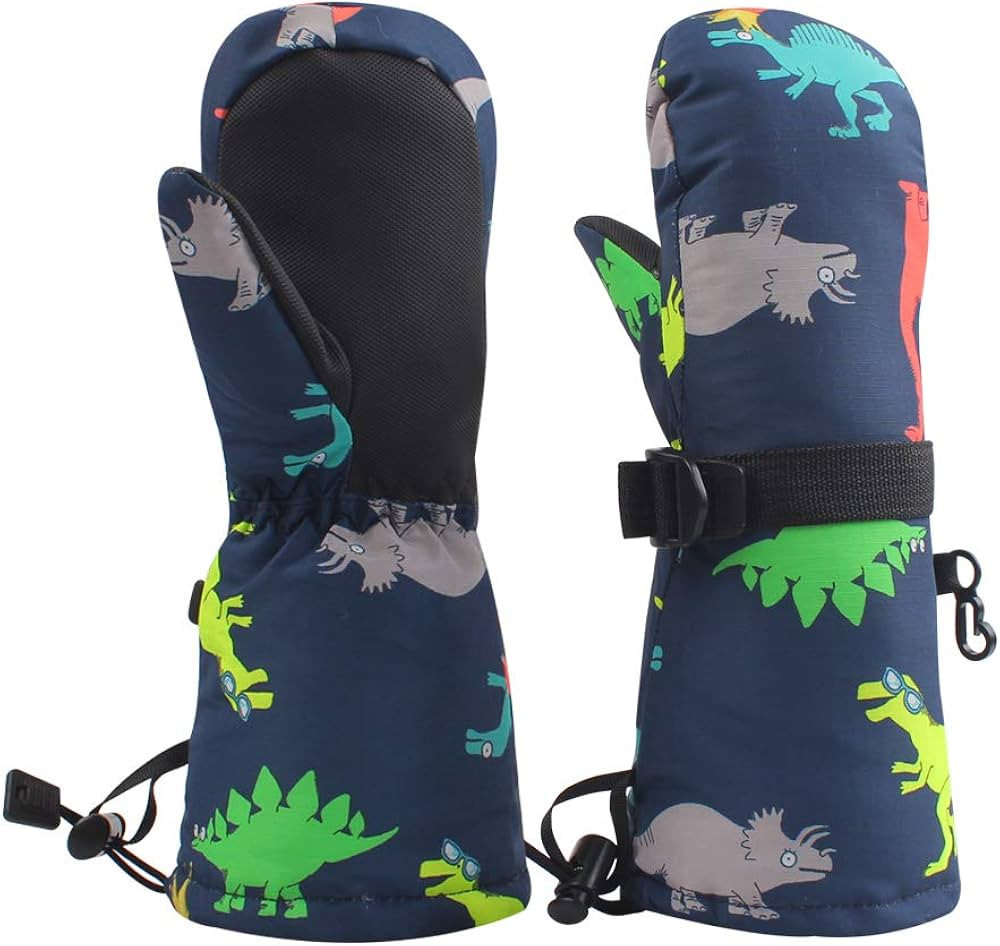Winter Kids Waterproof Gloves for Boys Girls Snow Ski Toddler Baby Mittens Outdoor for Infant Teens  | Amazon (US)
