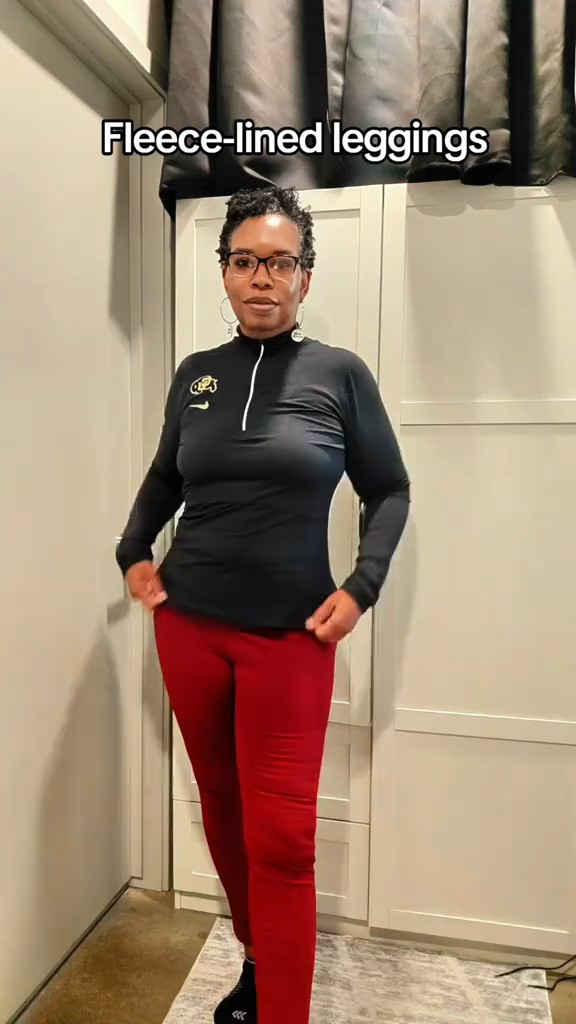 Fleece-lined leggings season!!! 

#LTKU #LTKOver40 #LTKFindsUnder50