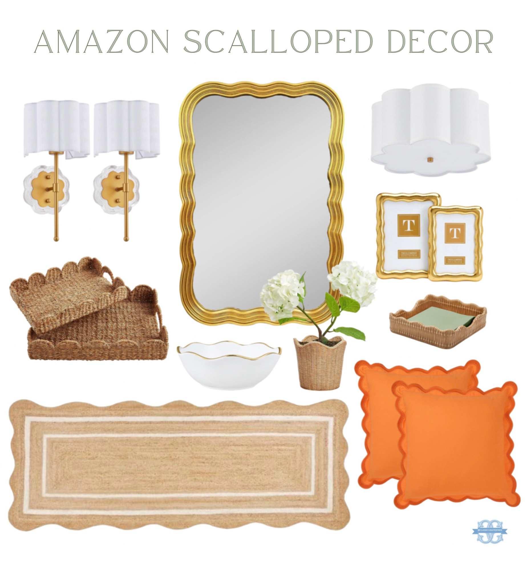 Scalloped Home Decor on Amazon!🤍

Home Decor, Amazon Home, Scallop Mirror, Scalloped Tray, Scalloped Rug, Scalloped Pillows

#LTKhome
