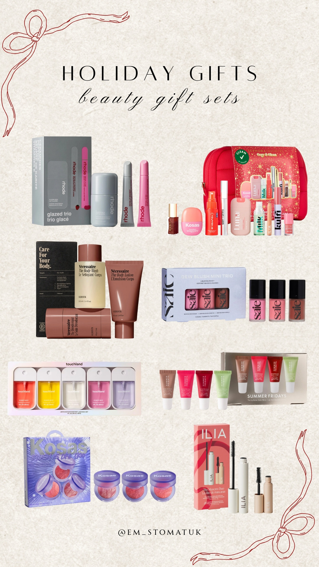 Holiday beauty gift sets!  

 #LTKGiftGuide #LTKHoliday #LTKBeauty