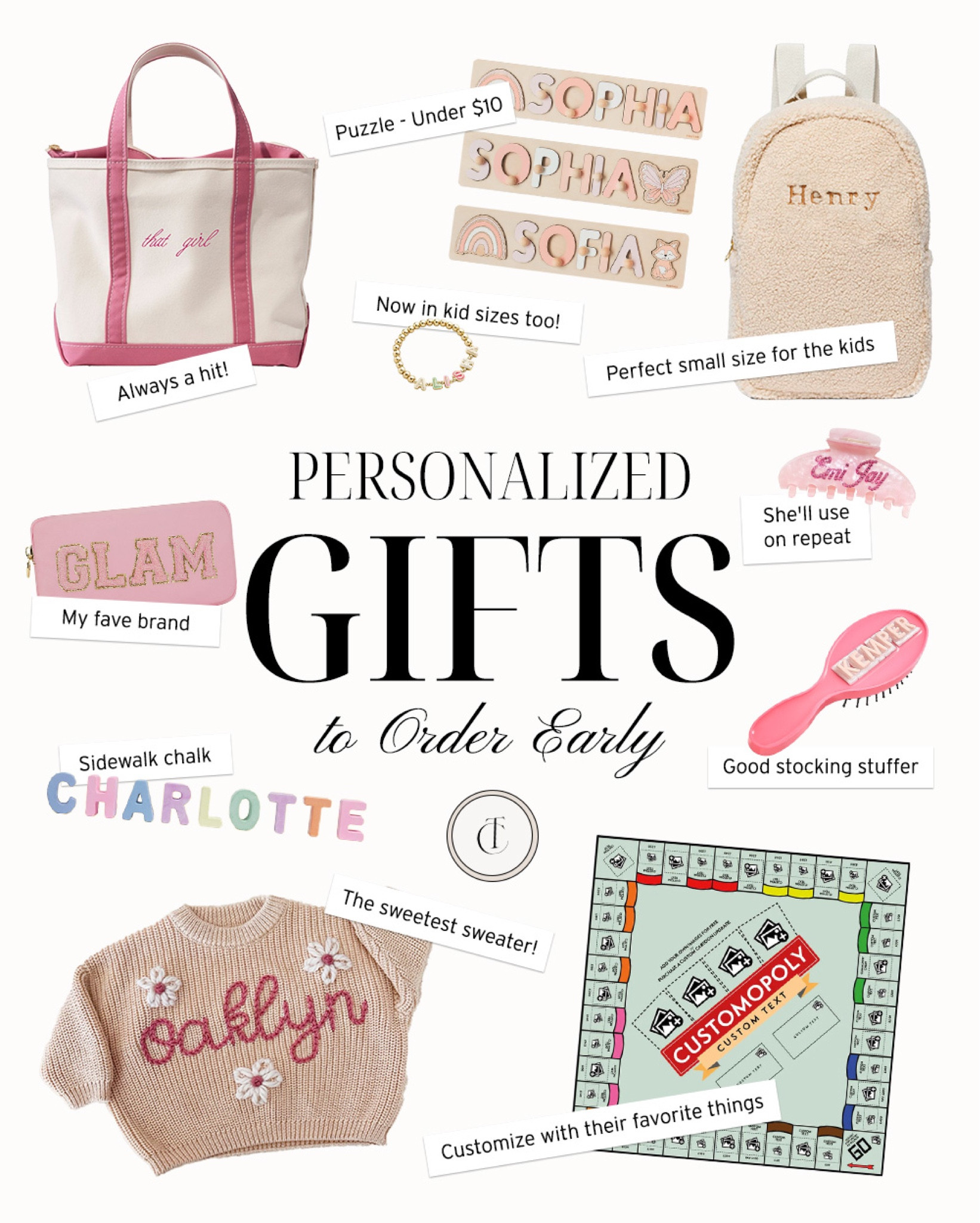 Personalized gifts to order early! 

Monogram gifts, personalized gifts, custom gifts, custom monopoly, ll bean boat and tote 

#LTKGiftGuide #LTKfindsunder100 #LTKHoliday