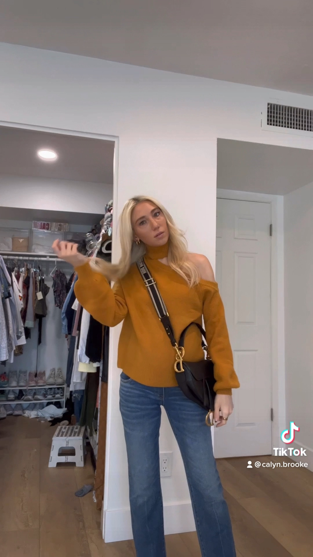 Bump fit at almost 27 weeks! Wearing a size 25 in the denim and small in sweater. #bumpstyle #grwm #bumpfashion #ootd

#LTKfit #LTKSeasonal #LTKbump