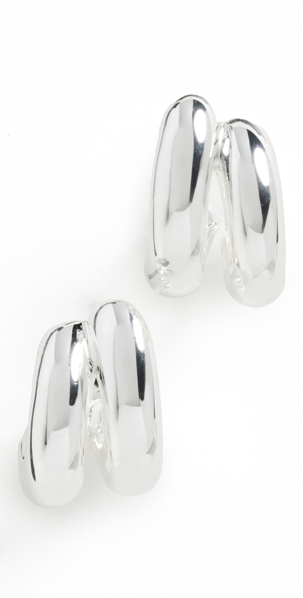 Jenny Bird Mini Florence Earrings Silver One Size | Shopbop