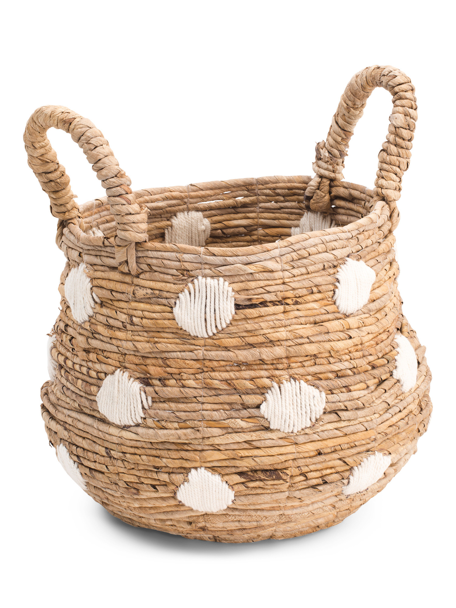 Dotted Banana Basket | TJ Maxx