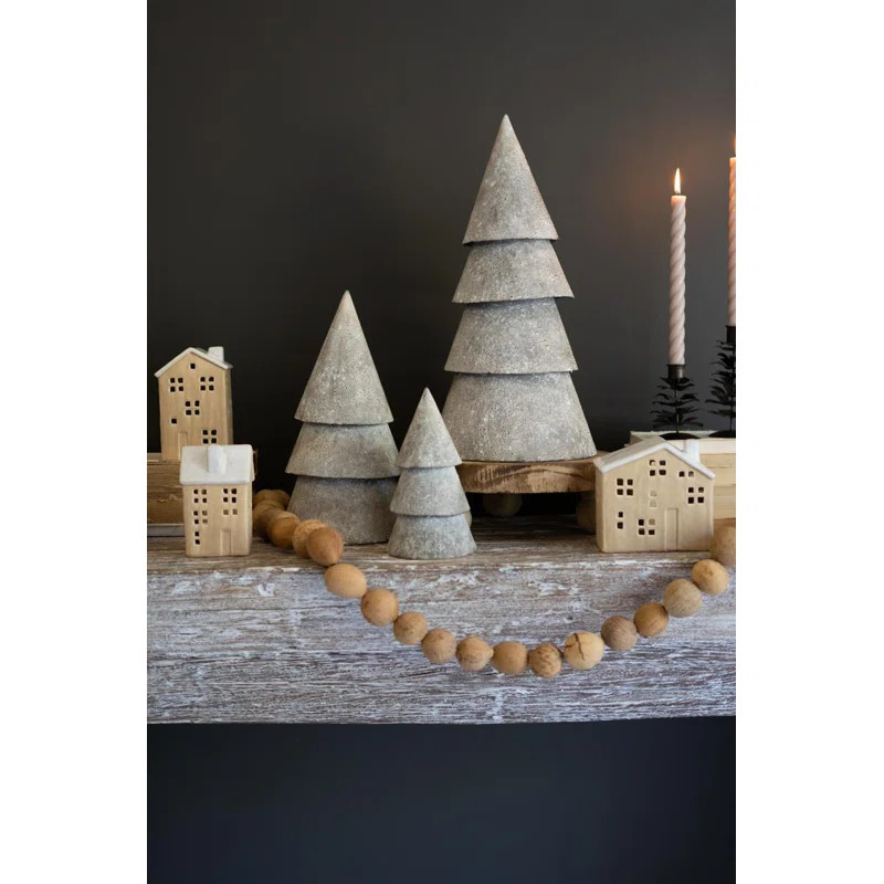 SET OF THREE METAL CHRISTMAS TREES | Wayfair North America