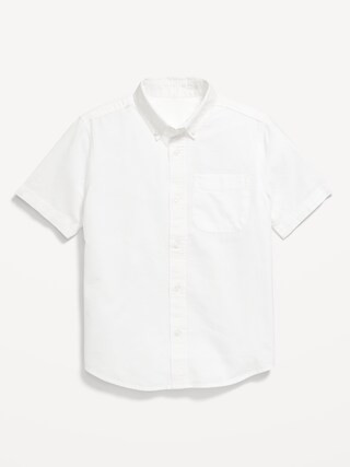 Short-Sleeve Oxford Shirt for Boys | Old Navy (US)