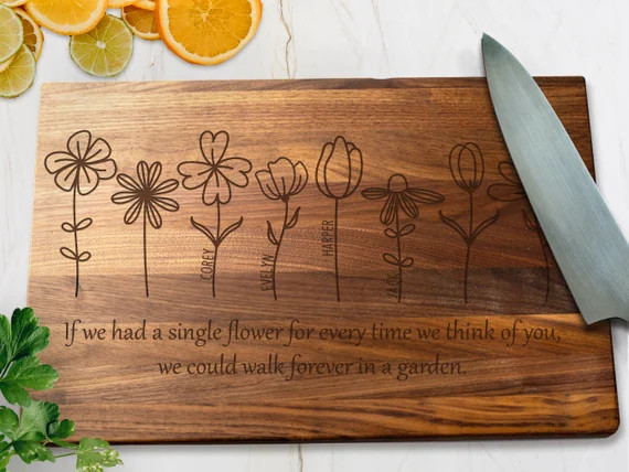 Mother's Day Cutting Board Mother's Day Gift | Etsy | Etsy (US)