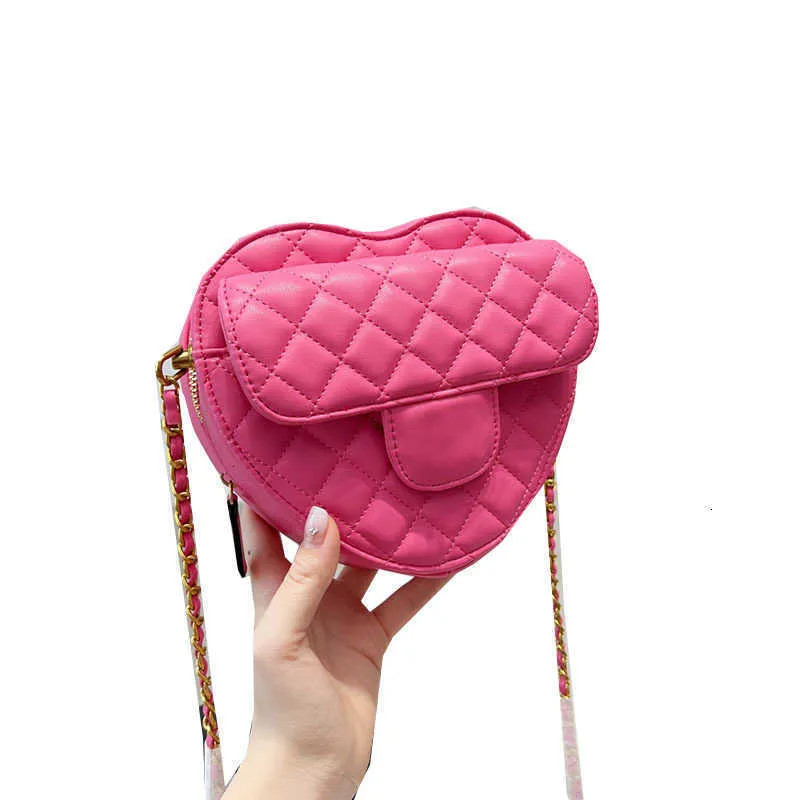 CC Bag Wallets 2022Ssw France Womens Heart Style Lambskin Bags Purple Peach Black White GHW Matel... | DHGate