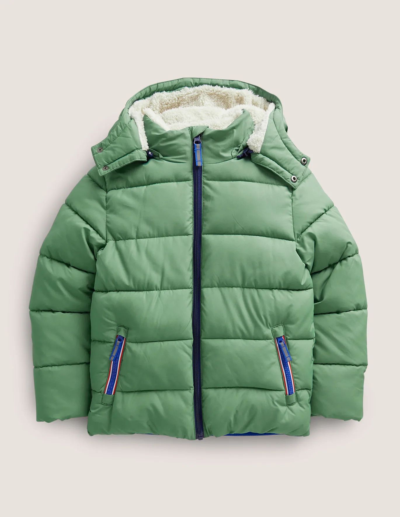 Water Resistant Padded Jacket - Rosemary Green | Boden (US)