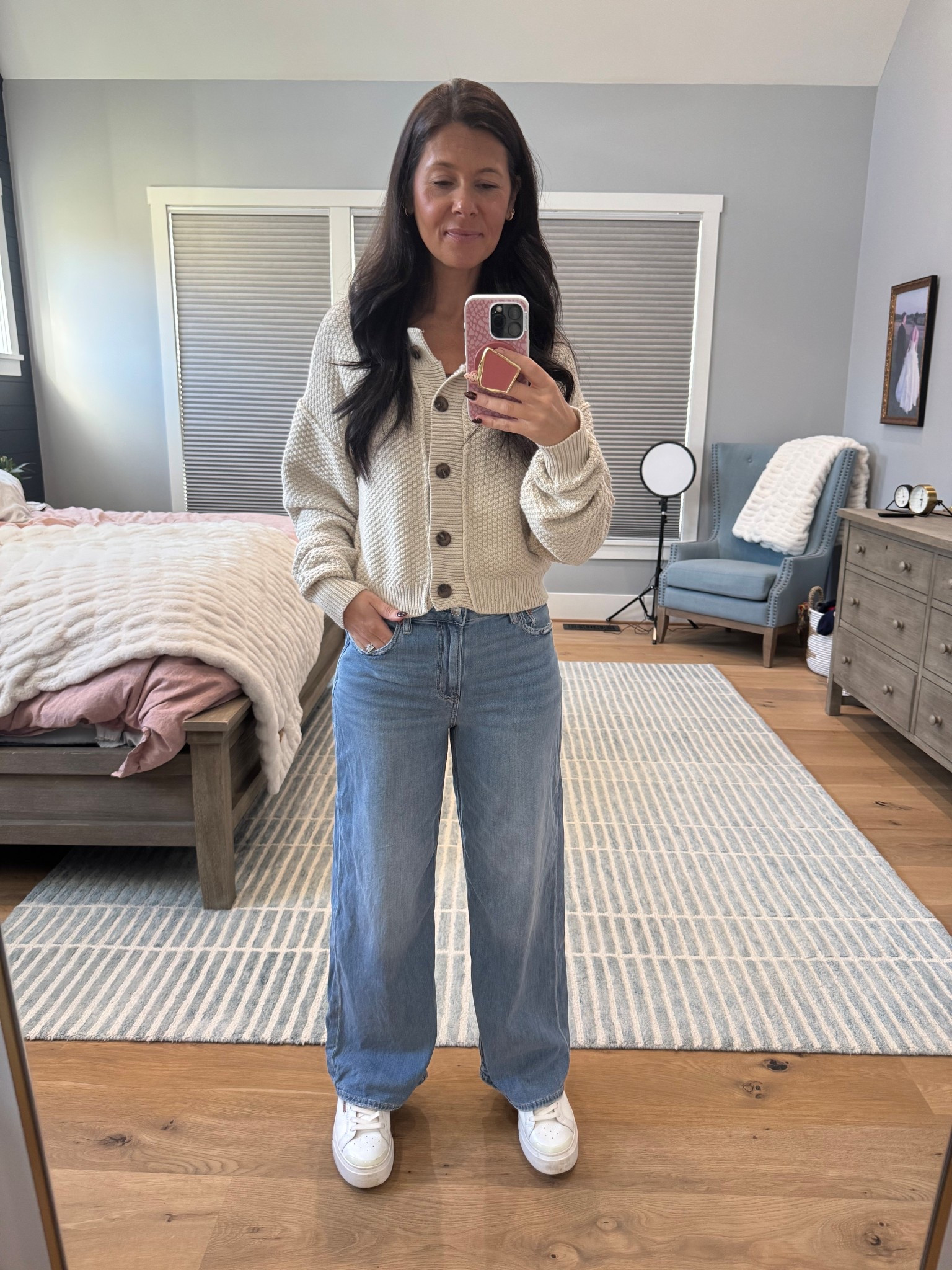 Casual jeans fit! 

#LTKootd #LTKmomlife #LTKOver40