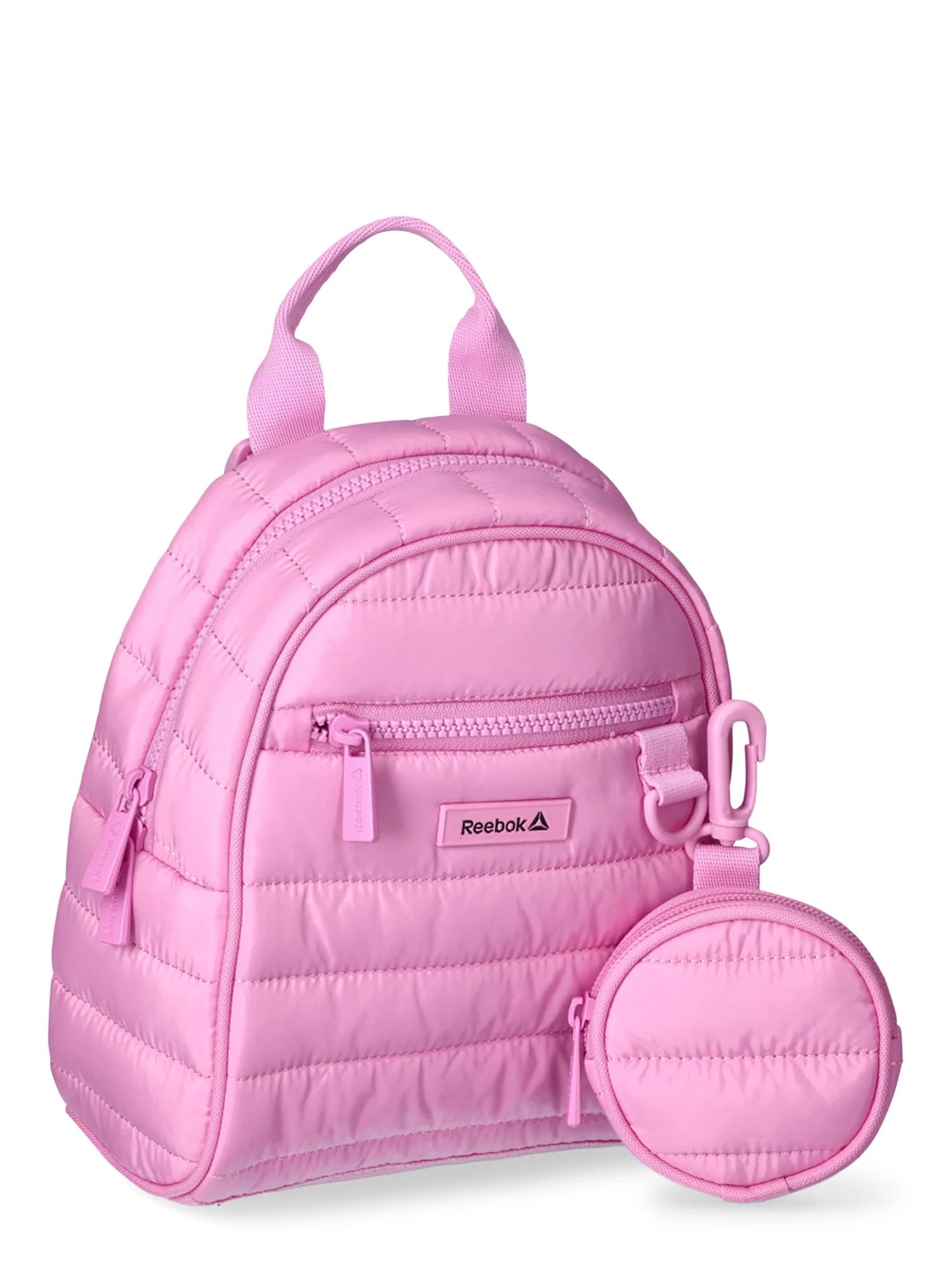 Reebok Women’s Luna Quilted Mini Backpack with Coin Pouch, Pastel Lavender | Walmart (US)