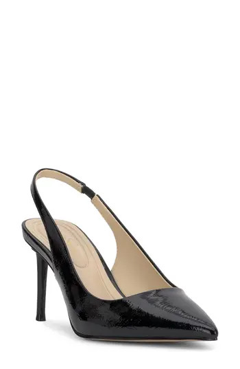 Jessica Simpson Souli Slingback Pointed Toe Pump in Black 08 at Nordstrom Rack, Size 8.5 | Nordstrom Rack