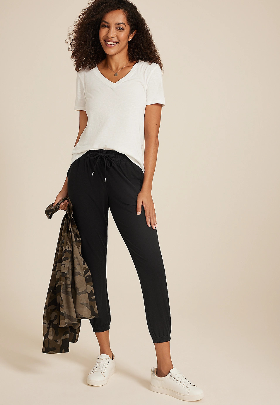 Cloud Stretch High Rise Jogger | Maurices