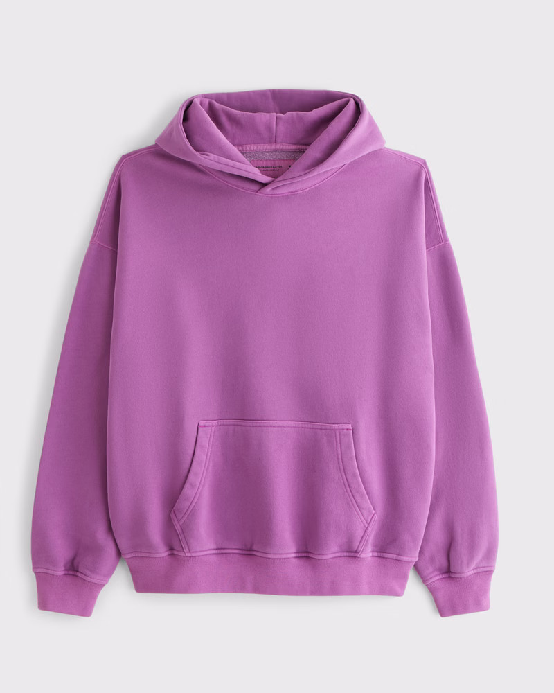 Abercrombie & Fitch Men's Essential Popover Hoodie in Purple - Size XXXL TALL | Abercrombie & Fitch (US)