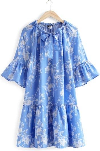 & Other Stories Floral Print Ruffle Dress | Nordstrom | Nordstrom