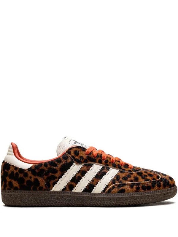Adidas Samba OG "Core Black/Preloved Red/Cream White" Sneakers | Brown | FARFETCH AU | Farfetch Global