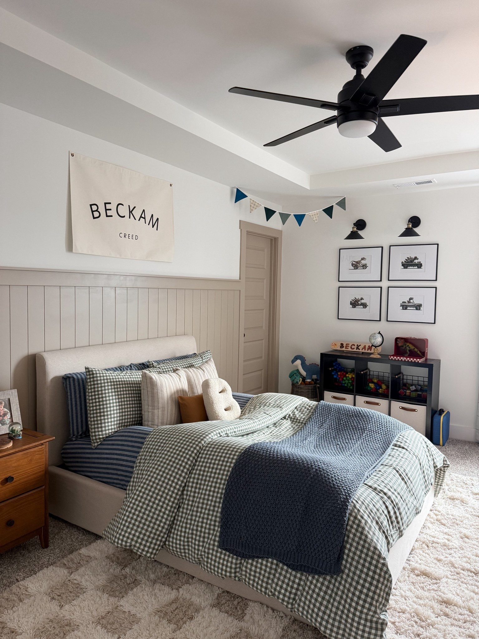 Toddler boy bedroom refresh 🩵

#LTKKids #LTKHome