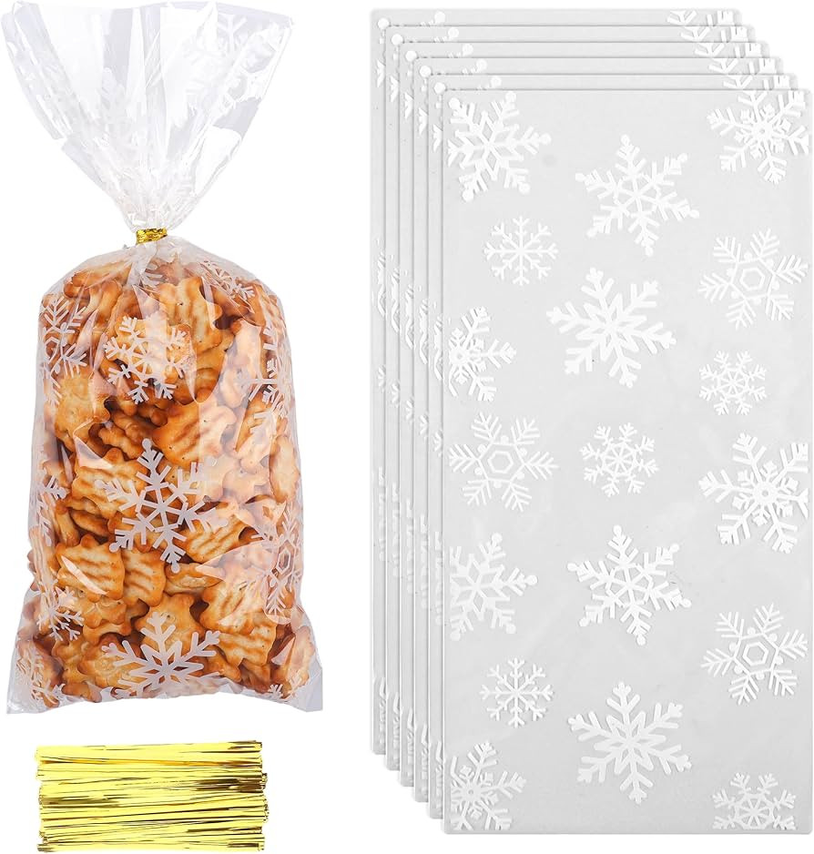 50 Count Christmas Treat Bags | Amazon (US)