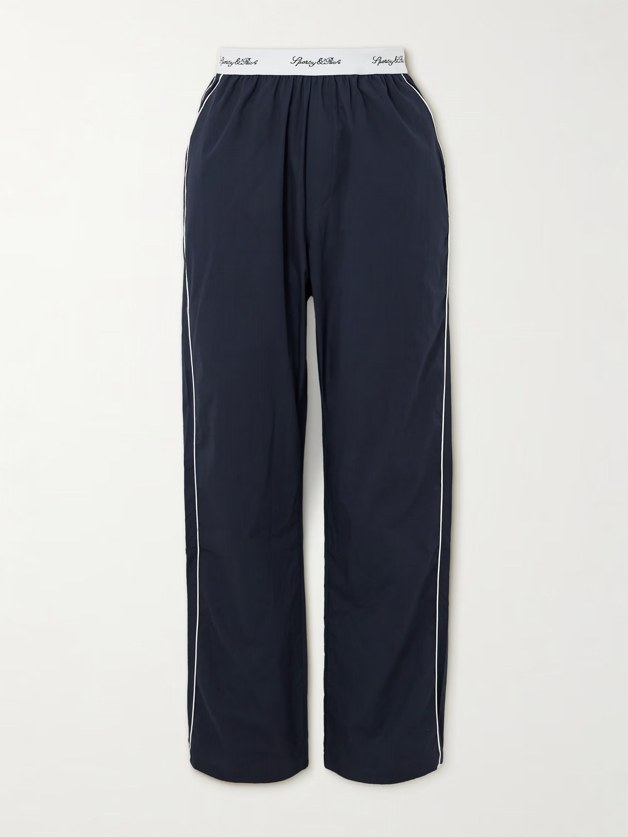 Vendome striped cotton-poplin pajama pants | NET-A-PORTER (UK & EU)
