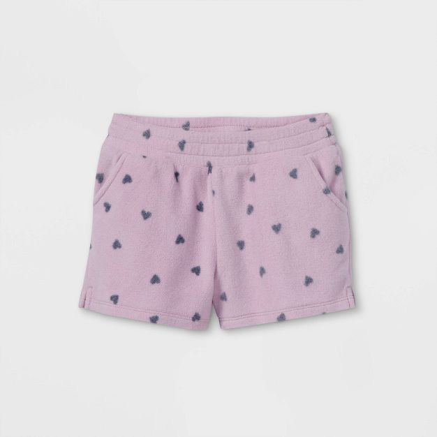 Toddler Girls' Soft Fleece Pull-On Shorts - Cat & Jack™ | Target
