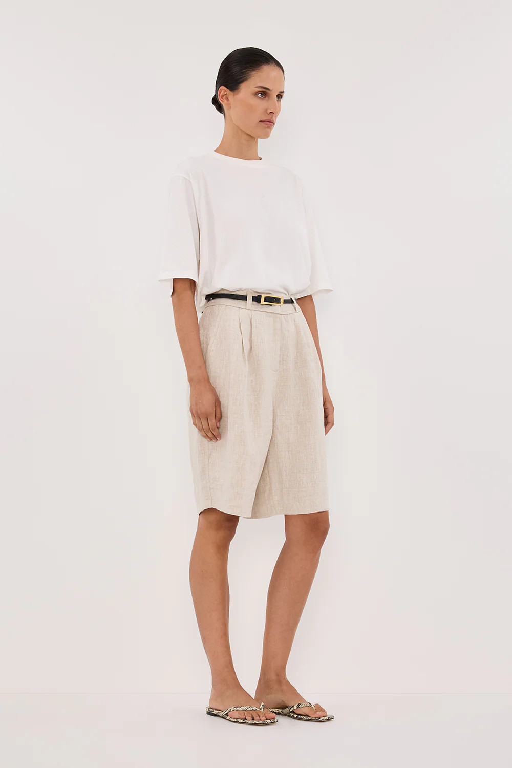 CHANCE WHITE SIGNATURE COTTON TEE | DISSH