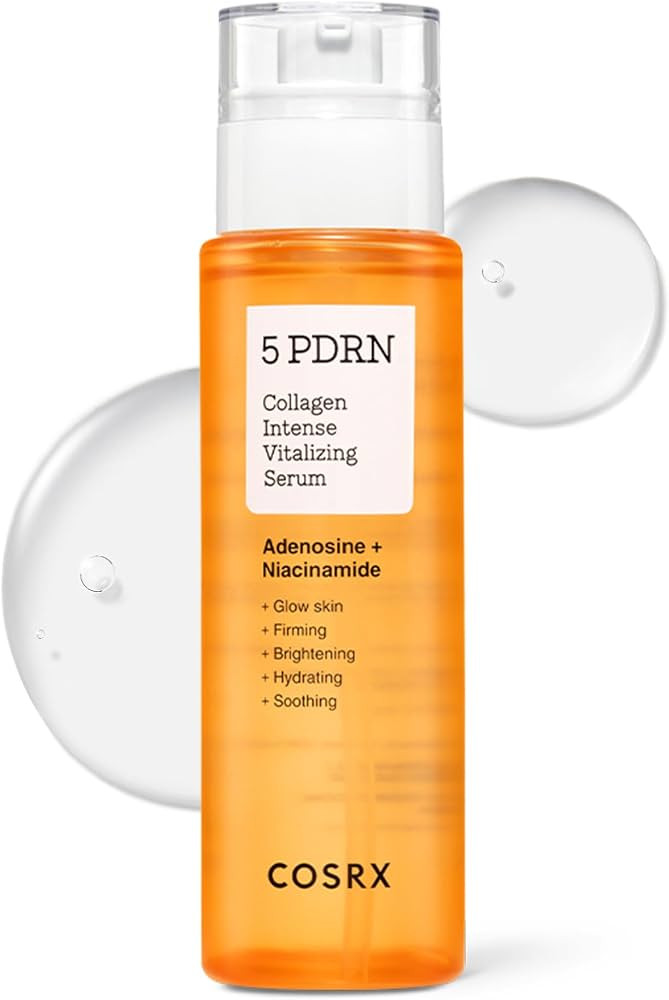 COSRX 5 PDRN Collagen Intense Vitalizing Serum - Korean Serum for Skin Firming & Glowing with Sal... | Amazon (US)