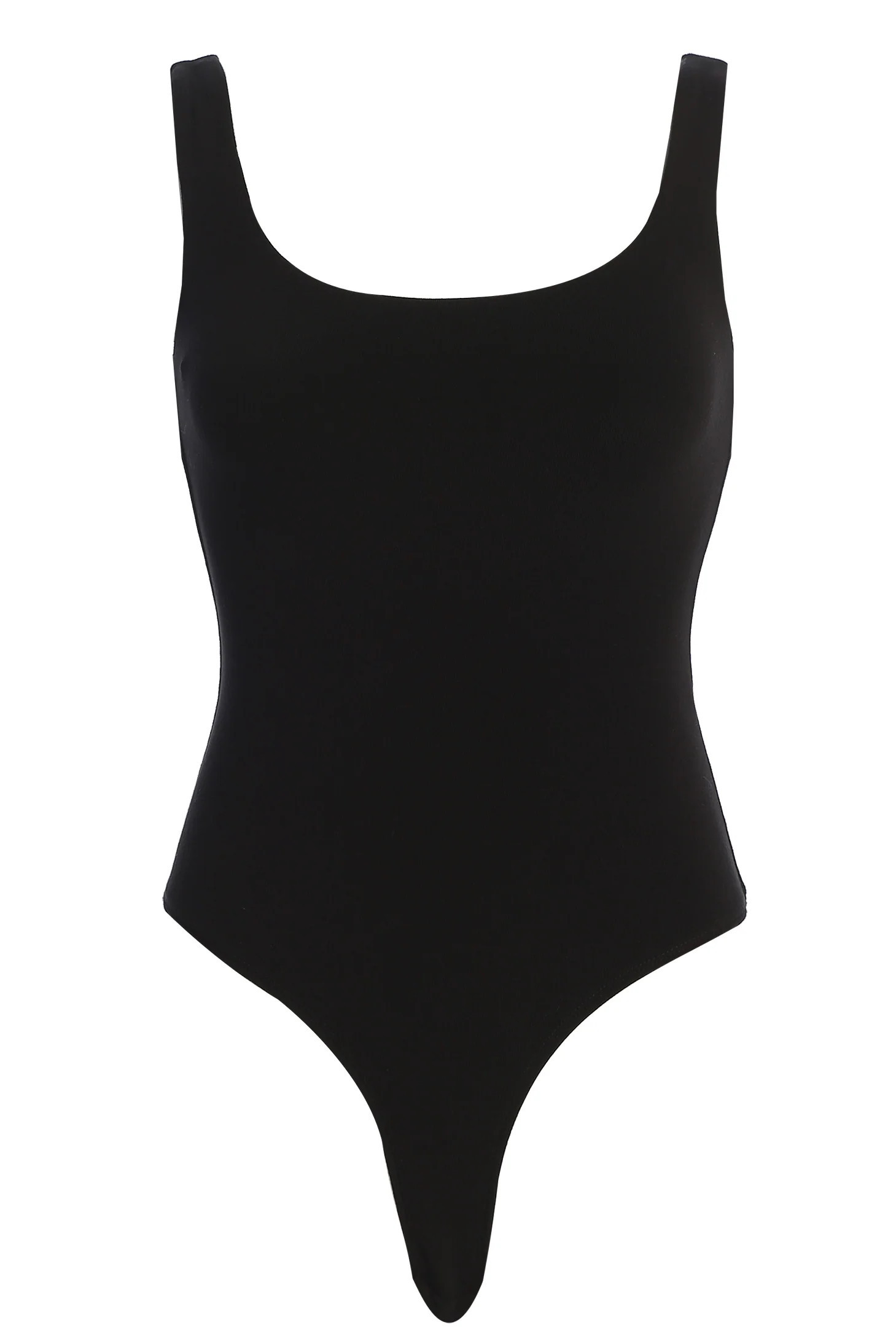 Black Feel Good Tank Bodysuit S | JLUXLABEL