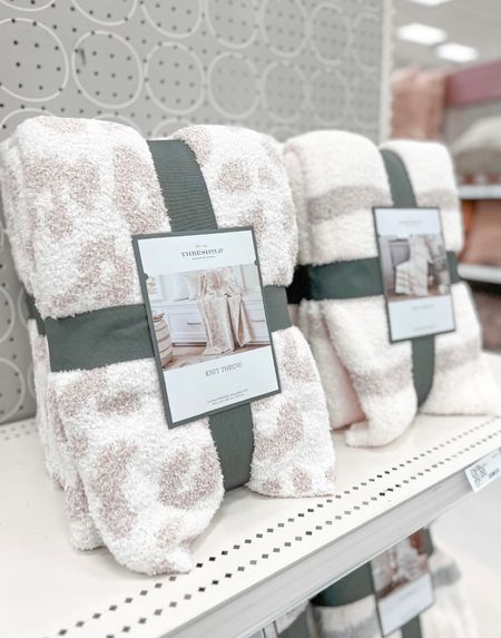 Barefoot dreams look a like dupe from target cozy knit throw blanket

#LTKhome #LTKunder50 #LTKunder100