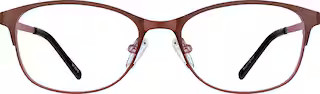 Copper Browline Glasses #3212315 | Zenni Optical | Zenni Optical (US & CA)