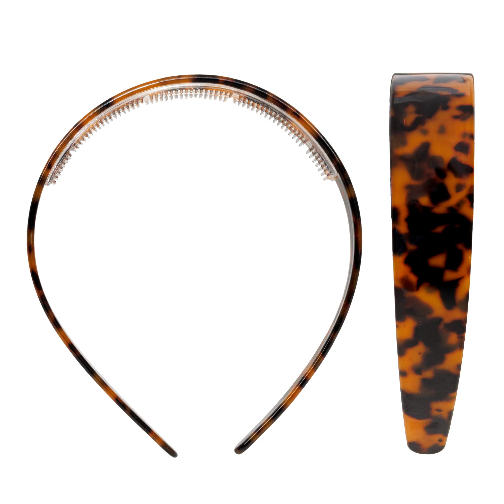 Wide Starlet Headband in Tortoise | Emi Jay