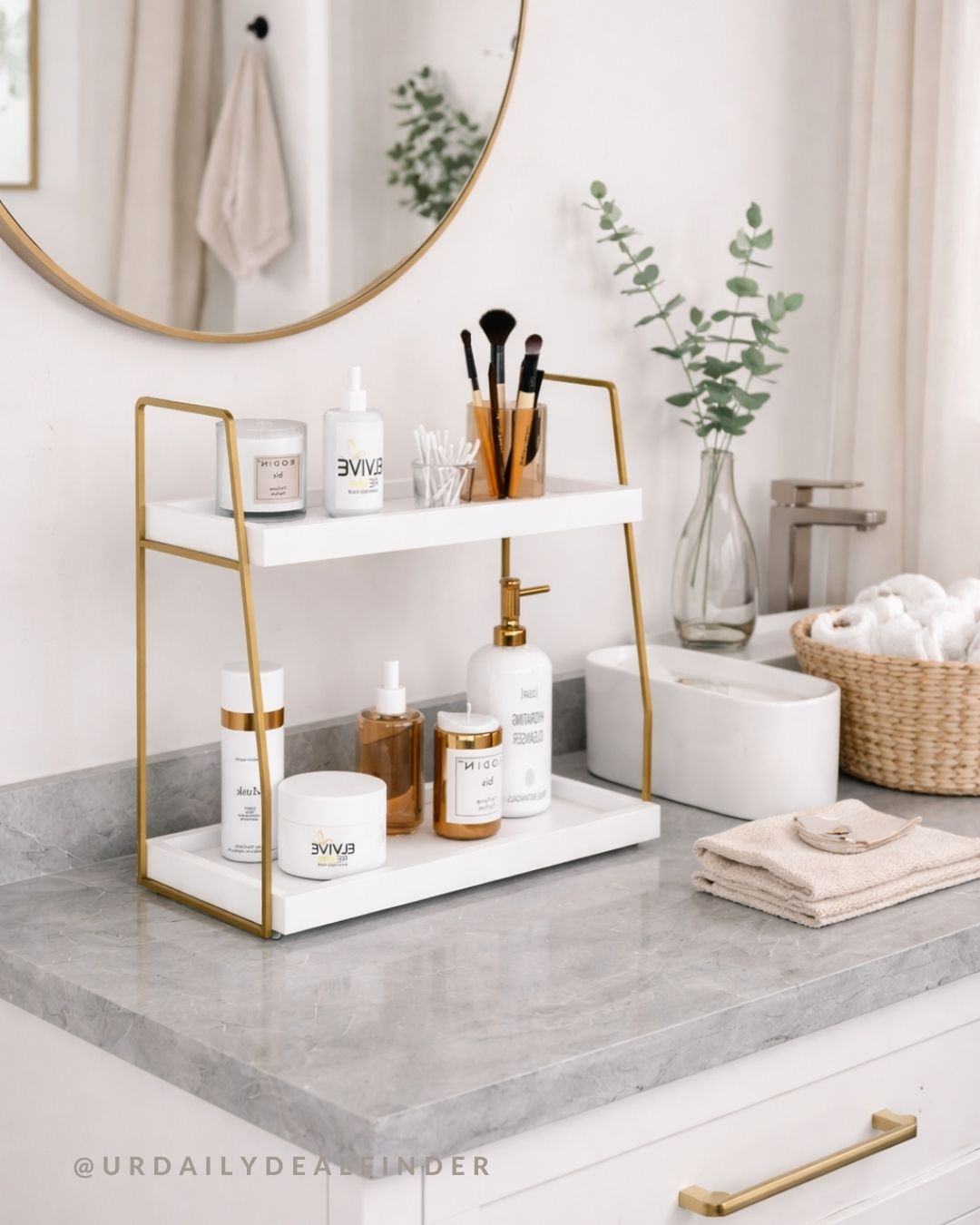 Modern aesthetic bathroom decor and organization👏
modern farmhouse bathroom, farmhouse bathroom decor, neutral bathroom decor, green bathroom decor, cozy bathroom styling, bathroom storage ideas, woven bathroom decor, natural wood bathroom, bathroom countertop organization, bathroom greenery decor 

 #home #homedecor #bathroom #farmhouse #LTKgrwm #LTKselfcare #LTKBeauty