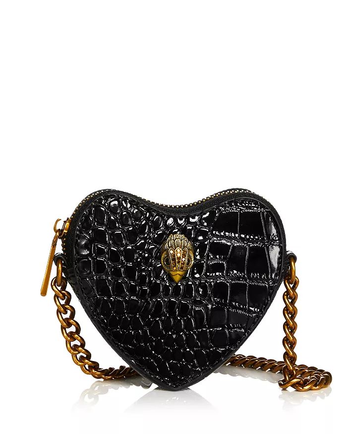 Micro Heart Croc Embossed Crossbody | Bloomingdale's (US)