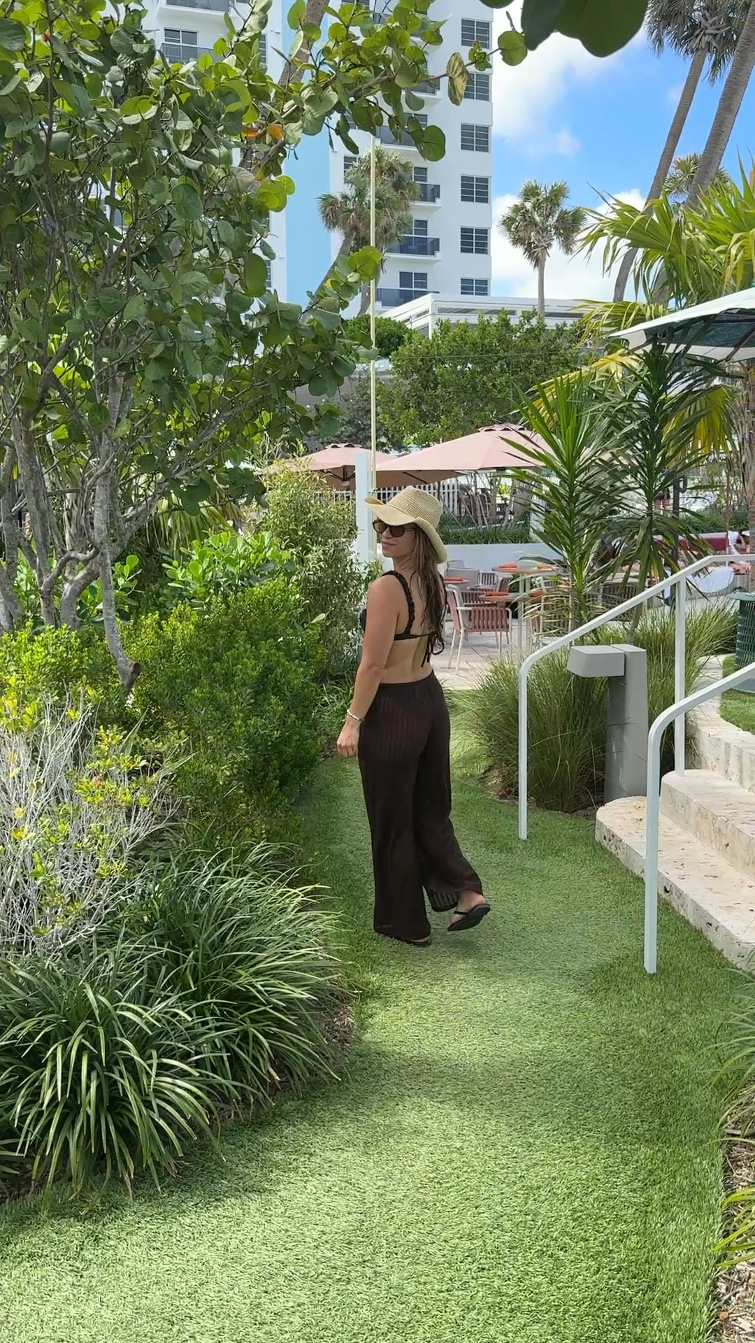 My go to look on vacation! Crochet beach pants and a straw cowboy hat make any beach much cuter. Wearing size small in these beach pants - so many cute colors available!! 

Beach day essentials, vacation outfits, resort wear, spring break outfits, beach day outfits, beach cover ups 

#LTKTravel #LTKSwim #LTKSeasonal