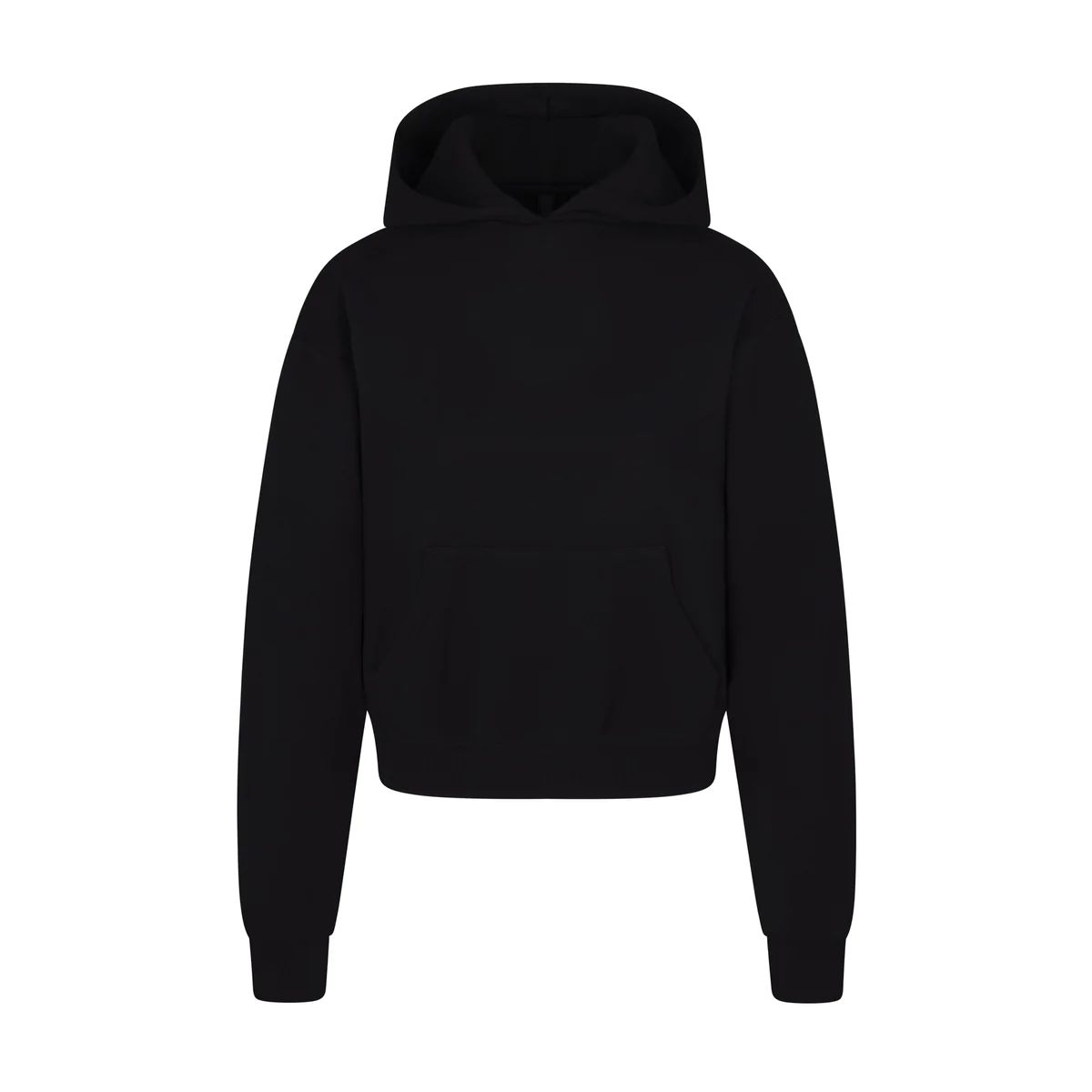 COTTON FLEECE CLASSIC HOODIE | ONYX | SKIMS (US)