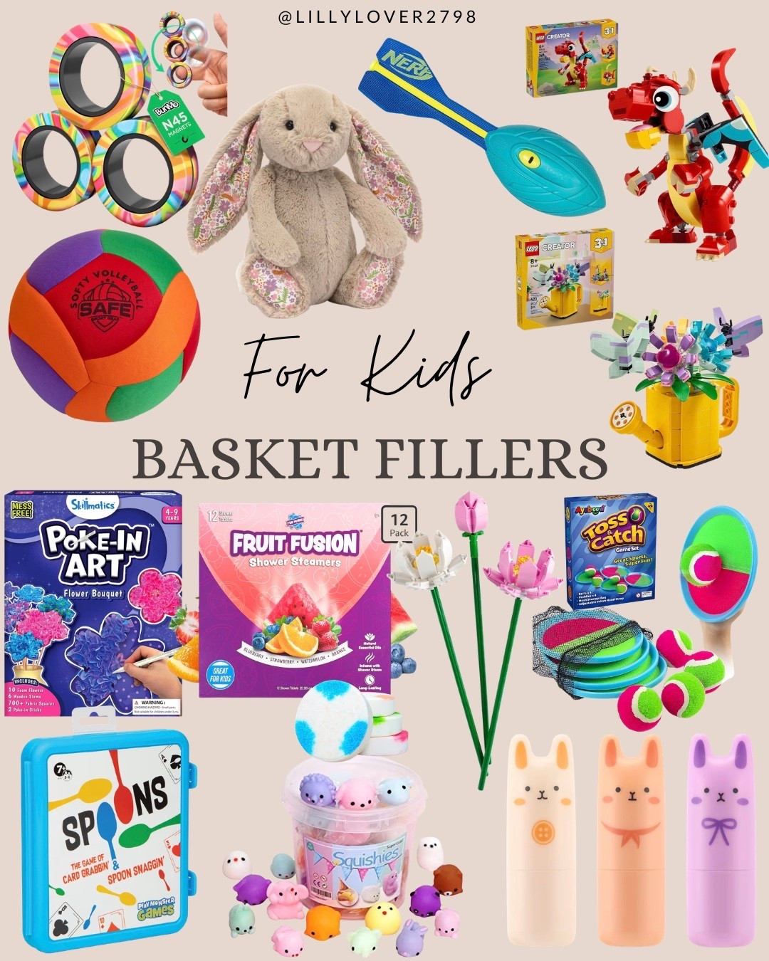 Easter Basket Ideas for Kids | Cute + Fun Fillers for Boys & Girls

The cutest Easter basket ideas for kids 🐰✨

Fun toys, games, outdoor activities, and little surprises that make the perfect basket fillers!

Great for boys & girls of all ages—everything is affordable and easy to mix & match 💛

All my favorites linked below👇

easter basket ideas 
easter basket fillers kids
easter gifts for kids
toddler easter basket
kids gift ideas
easter toys
spring toys kids
affordable kids gifts

#ltkfinds #ltkstyle #ltkgiftguide #ltkseasonal #easterbasketideas #easterbasketfillers #eastergifts #kidsgiftideas #toysforkids #springgifts #affordablegifts #easterforkids

#LTKKids #LTKSeasonal #LTKSaleAlert