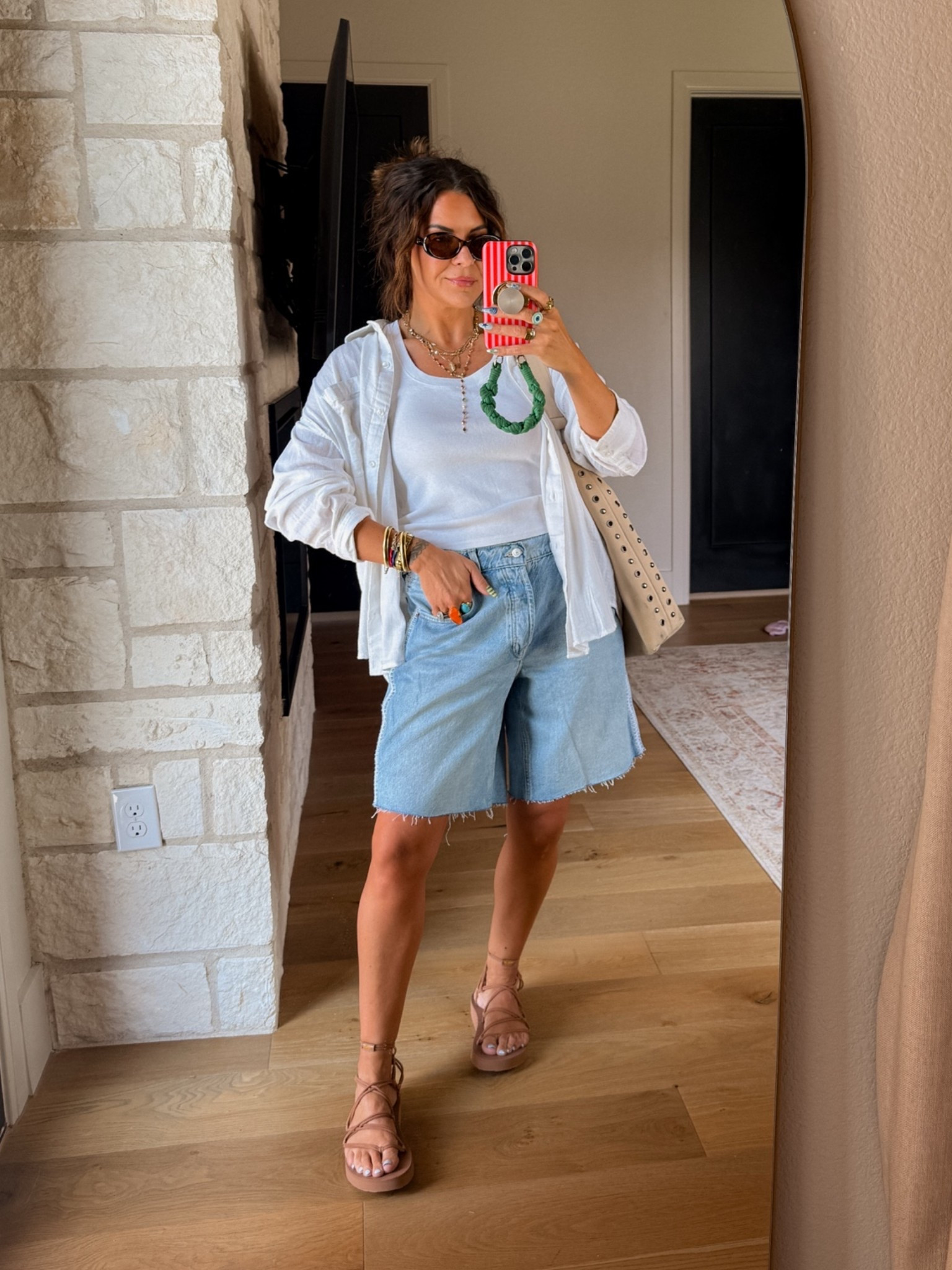 Easy simple & chic
My shorts are the old navy ones. But linked a bunch of other favs!

#LTKOver40 #LTKMidsize #LTKootd

#LTKOver40 #LTKMidsize #LTKootd