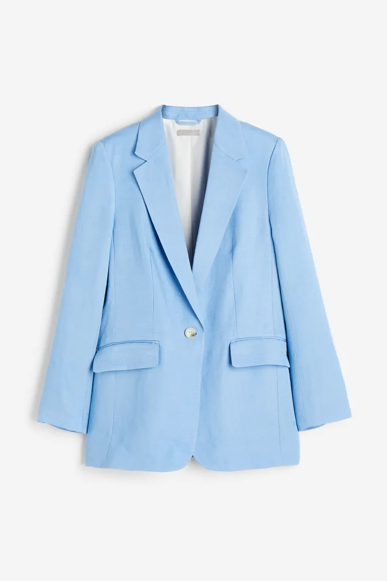 Linen-blend Jacket | H&M (US + CA)