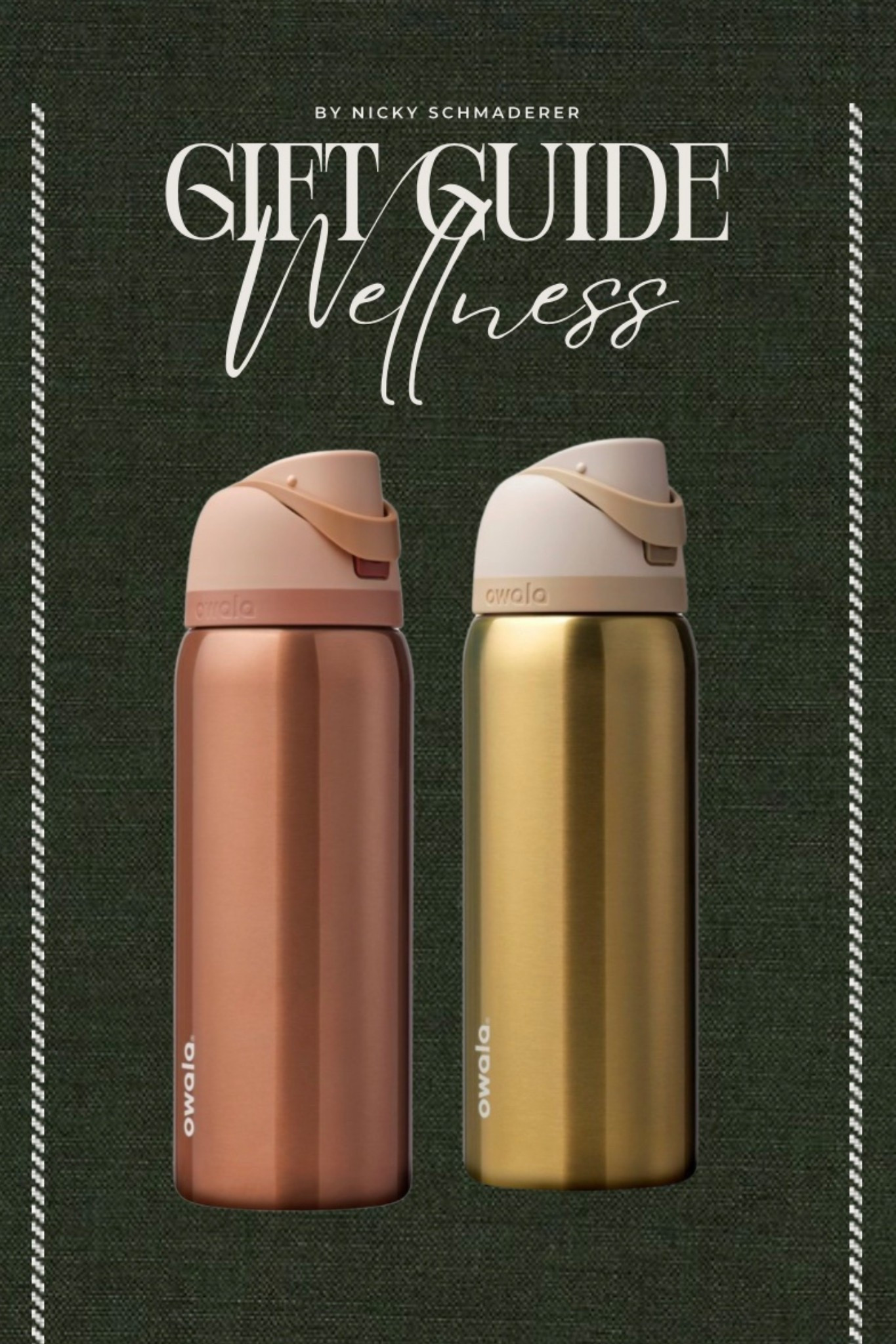 New chrome OWALA bottles launched at Target and they would make for the perfect active gift 

Fitness
Wellness Gift guide 


#LTKfitnessgoals #LTKGiftGuide #LTKActive